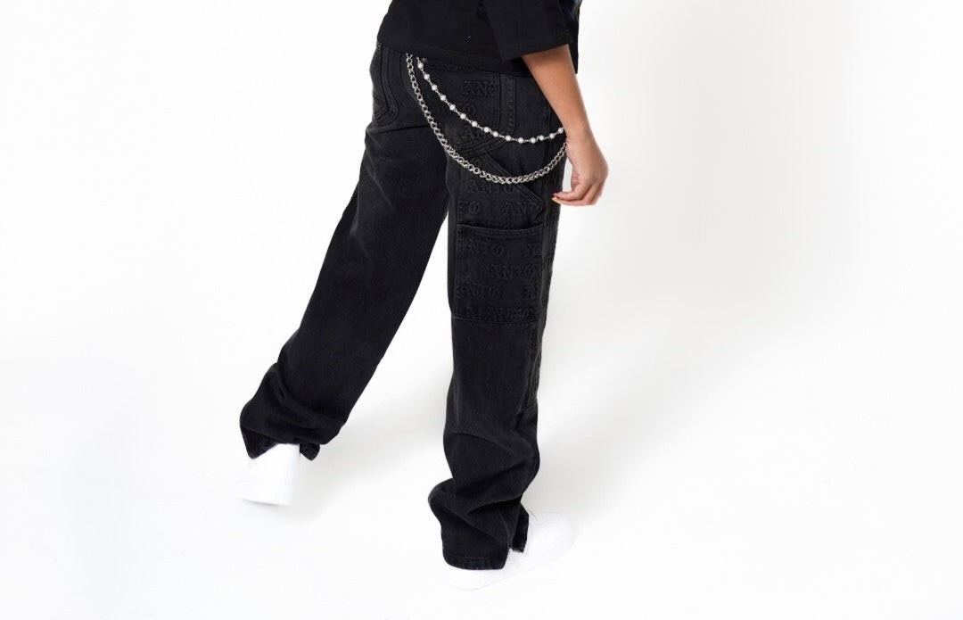 BLACK DENIM