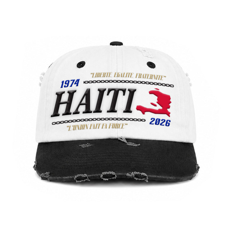 Haiti 1974 • 2026 World Cup Heritage Cap - White