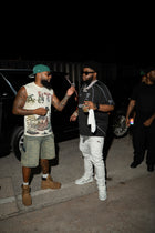 SLEEVELESS HERITAGE TEE 'WHITE'