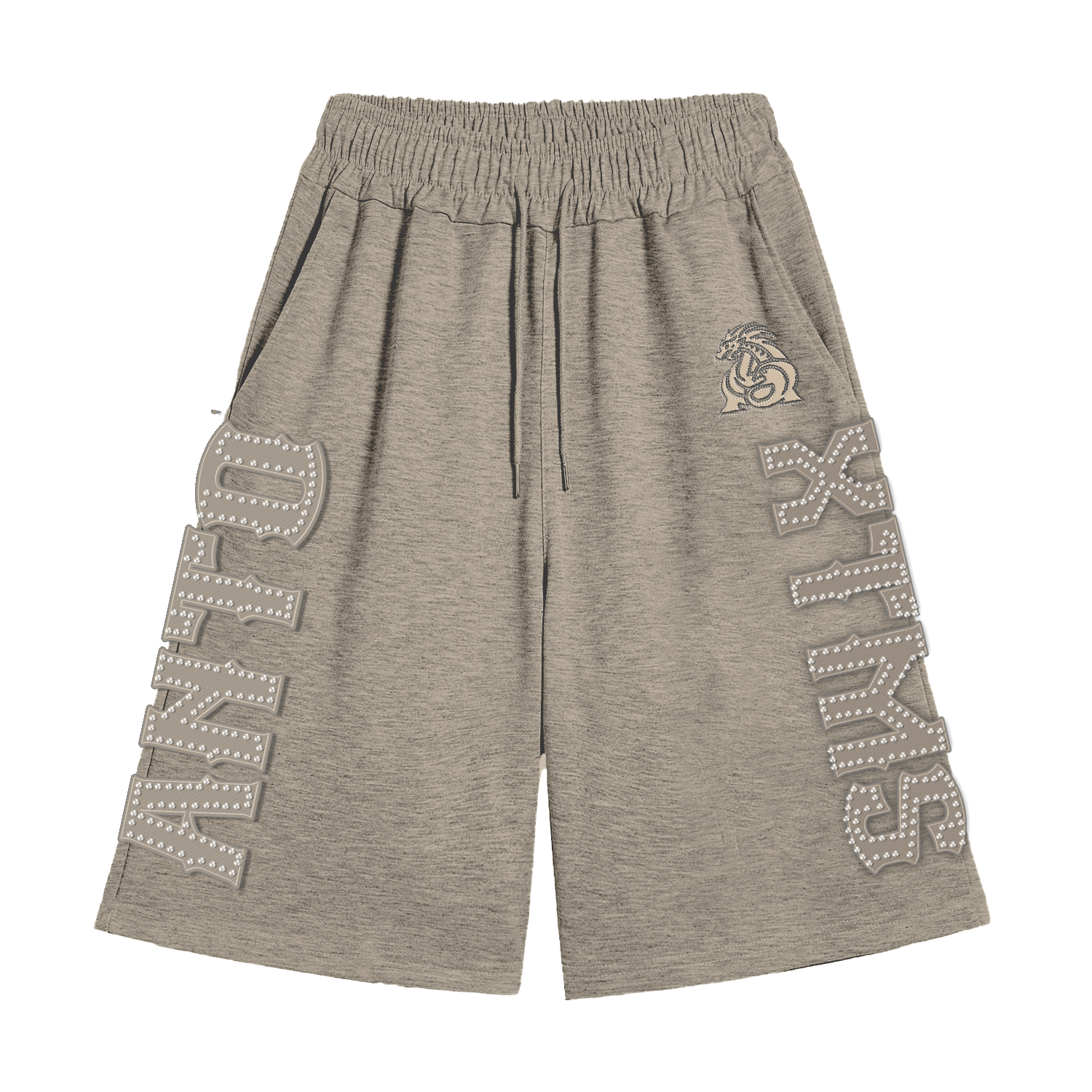PREORDER - CAPRI SWEAT SHORTS (TAN) SHIP 6/15