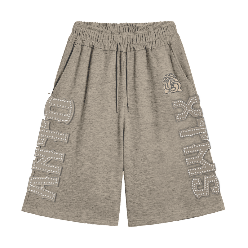 PREORDER - CAPRI SWEAT SHORTS (TAN) SHIP 6/15