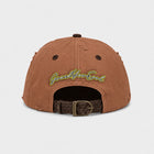 ANTOXTMS Distressed Adjustable Cap – Yellow & Brown