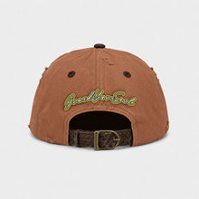 ANTOXTMS Distressed Adjustable Cap – Yellow & Brown