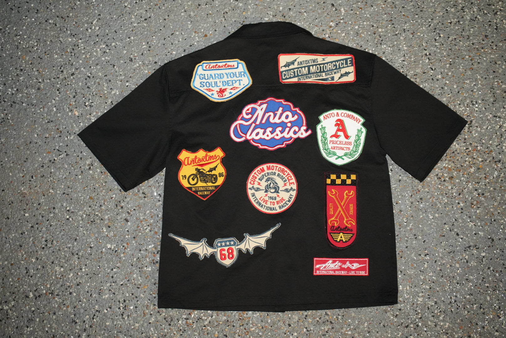 Bowler Button Down Shirt - Black