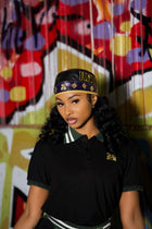 MG 'BLACKOUT' STUDDED BIKER CAP