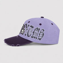 ANTOXTMS Distressed Adjustable Cap – Lavender & Purple