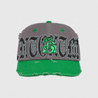ANTOXTMS Distressed Adjustable Cap – Gray & Green