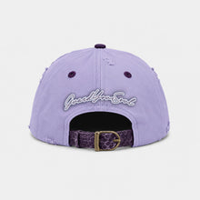 ANTOXTMS Distressed Adjustable Cap – Lavender & Purple