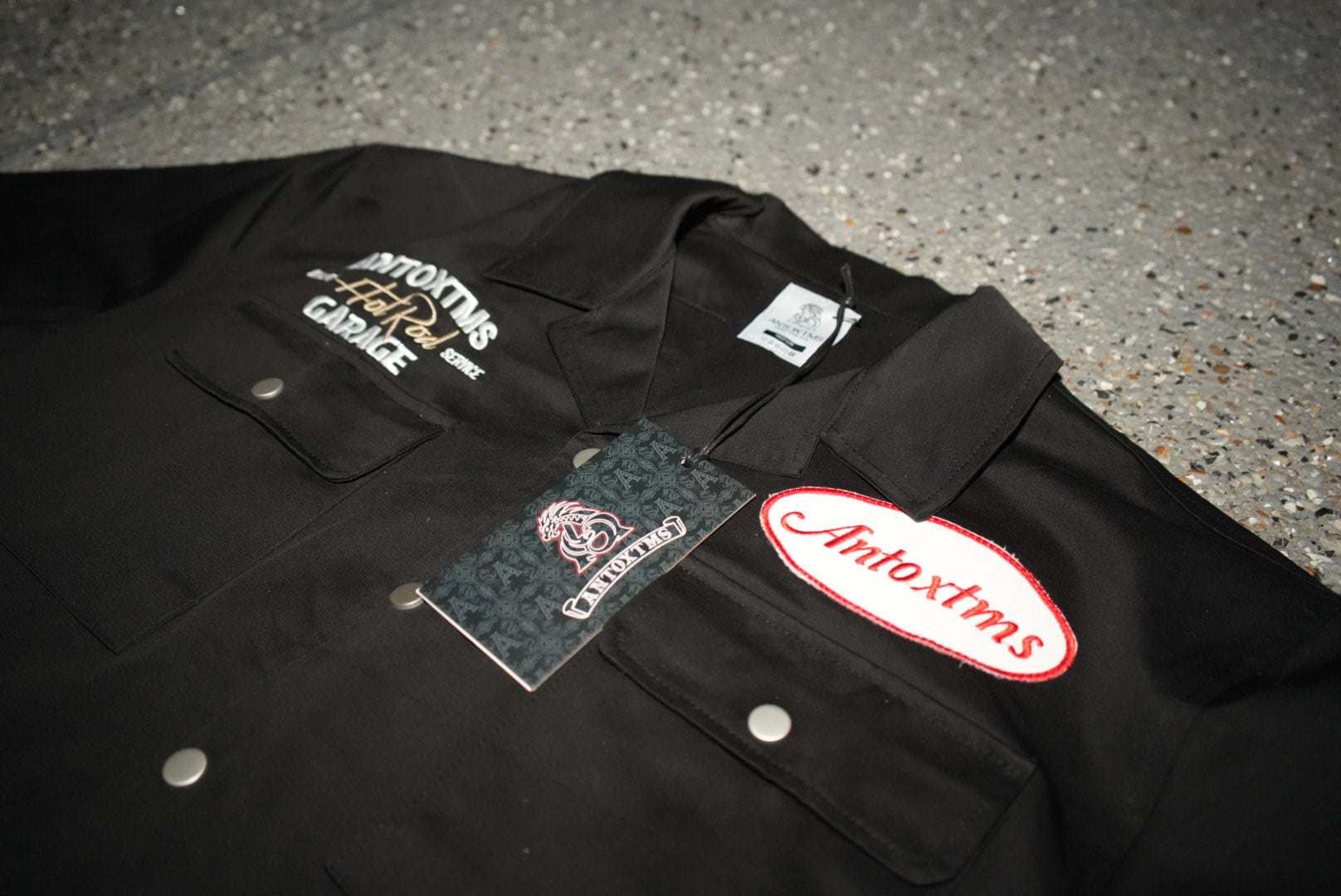 Bowler Button Down Shirt - Black