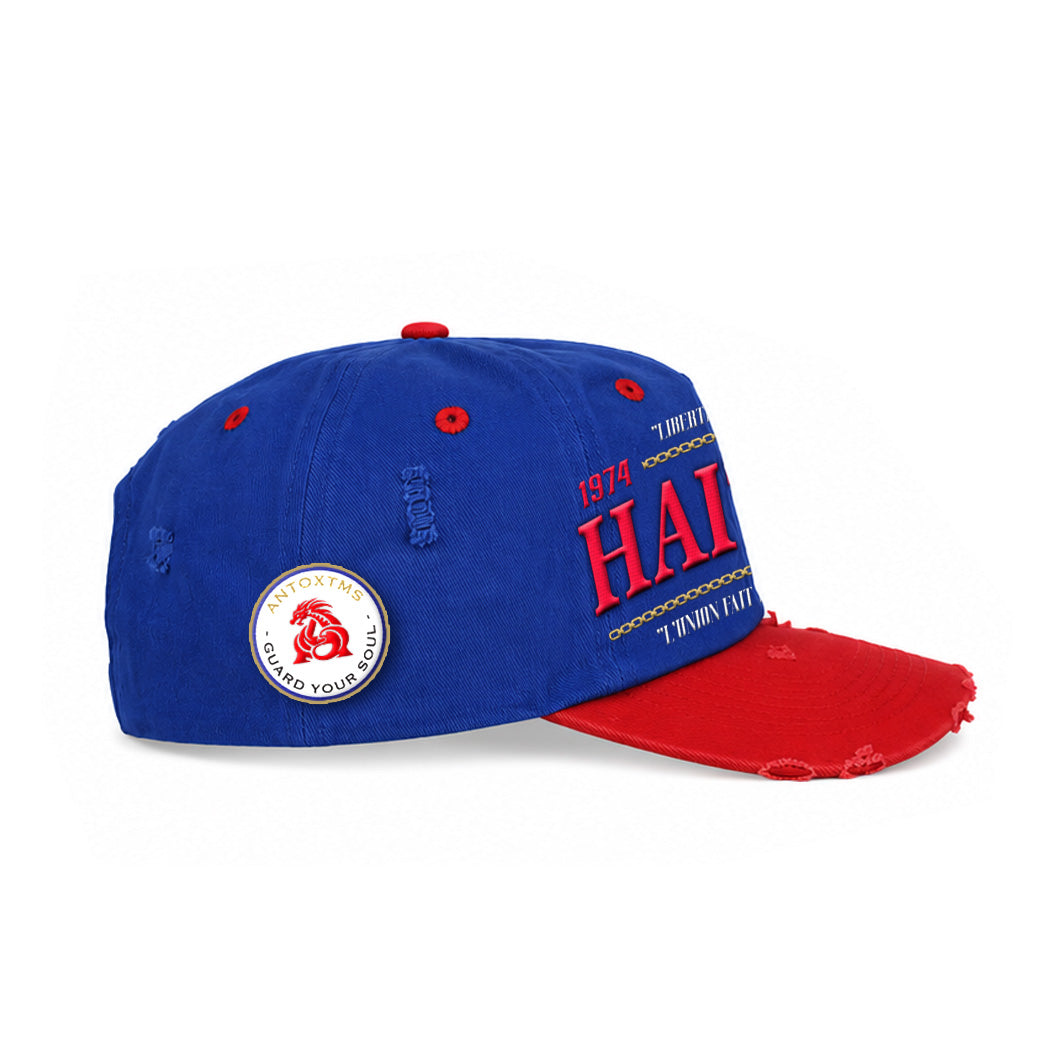 Haiti 1974 • 2026 World Cup Heritage Cap - Blue