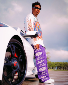 GYS FLAME DRAGON L/S SHIRT 'WHITE x FLAME RED'