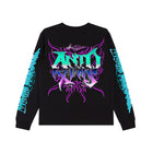 GYS FLAME DRAGON L/S SHIRT 'BLK x ELECTRIC BLUE'