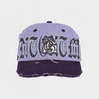 ANTOXTMS Distressed Adjustable Cap – Lavender & Purple