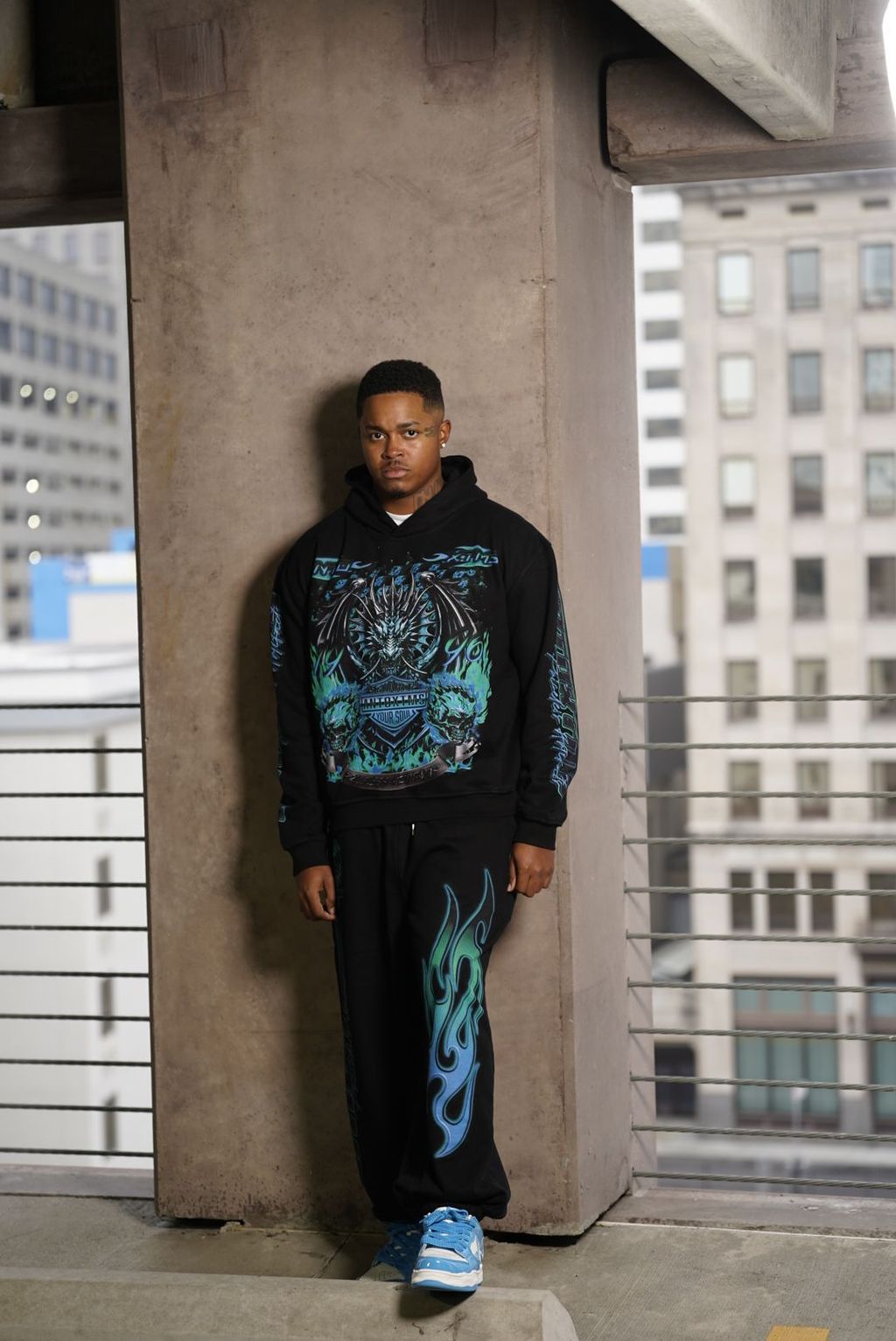 FLAME RACE SERIES 🔥🏍️ ( BLUE)