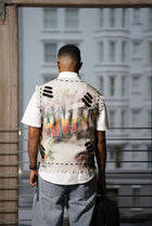 DISTRESSED BEAST KNITTED VEST 'GREY'