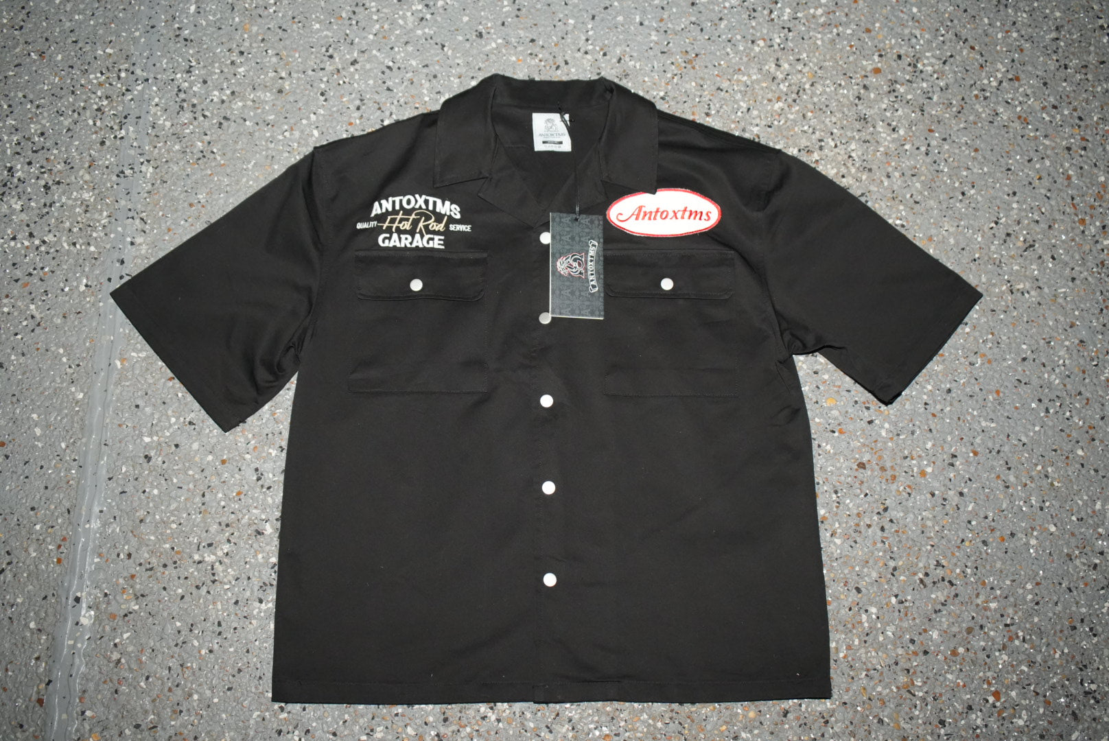Bowler Button Down Shirt - Black