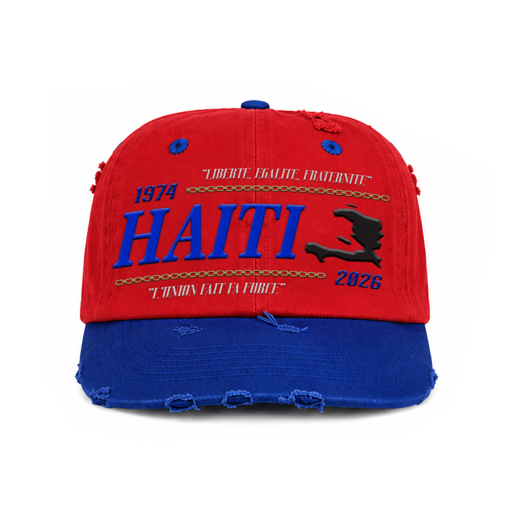 Haiti 1974 • 2026 World Cup Heritage Cap - Red