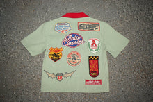 Bowler Button Down Shirt - Pinstripe Green SHIP 6/15