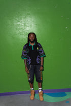 MG 'LIGHTSOUT' BLK DROP SHOULDER POLO