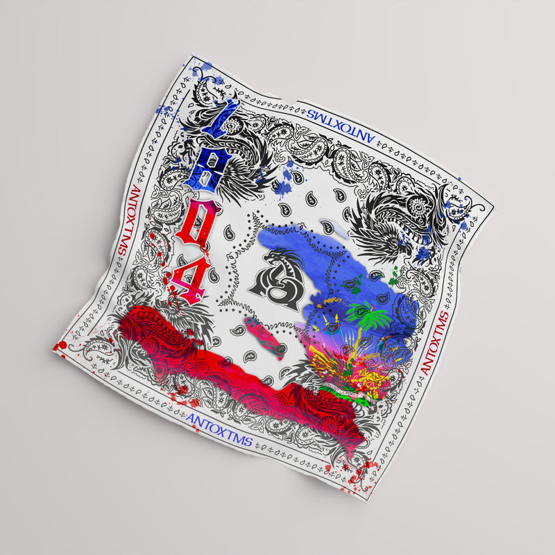 1804 HAITI 🇭🇹 BANDANA - 33x34
