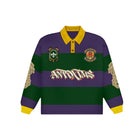 MG RUGBY STRIPE L/S POLO SHIRT