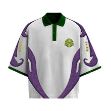 MG 'MASKED' WHITE DROP SHOULDER POLO