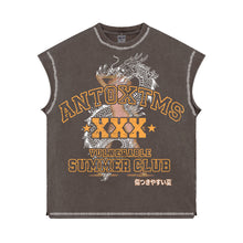 Front view of ANTOXXMS Vulnerable Summer Club sleeveless shirt